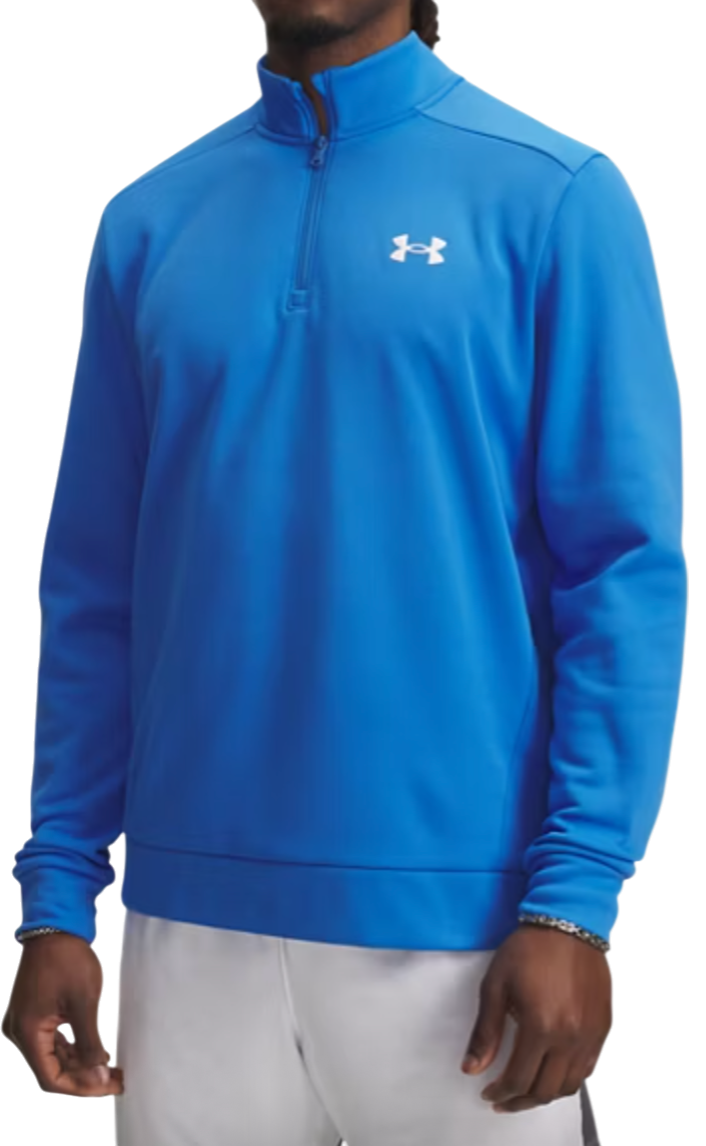 Huppari Under Armour Under Armour Fleece 1/4 Zip Top Sininen | 1373358-402