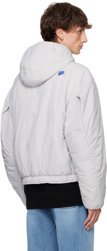 Puffer takki ADER ERROR Asymmetric Zip Puffer Jacket Harmaa | BN01FWJK1302GR, 2