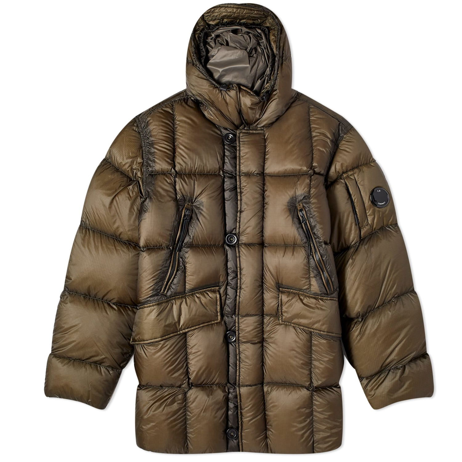 Parka C.P. Company D.D Shell Down Parka Vihreä | 15CMOW193A-006099A-670, 0