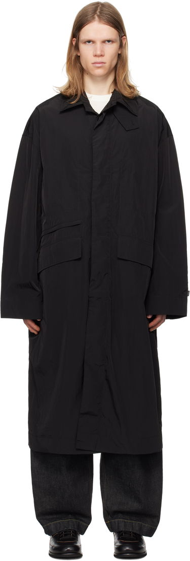 Sadetakki Studio Nicholson Studio Nicholson Rizz Coat Musta | RIZZ SNM - 1328, 0
