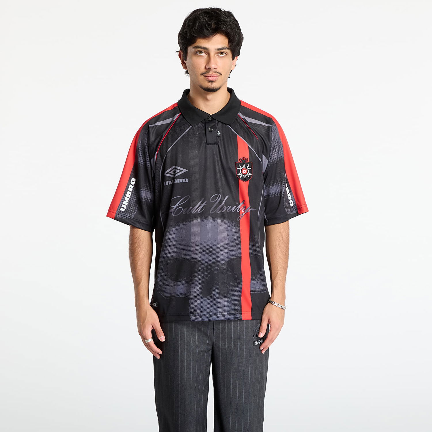 Poolopaita Umbro Cult Unity Jersey Polo L Monivärinen | UBMW0402FA251 BLK0042, 0