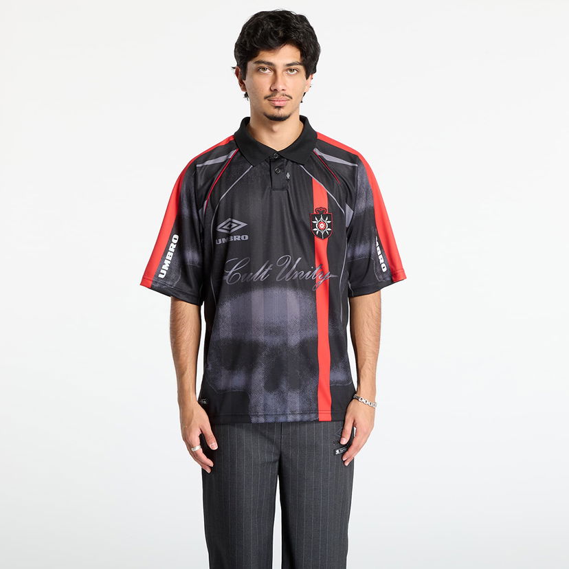 Poolopaita Umbro Cult Unity Jersey Polo L Monivärinen | UBMW0402FA251 BLK0042