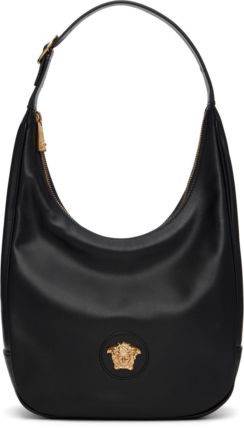 Olkalaukku Versace Versace 'La Medusa' Hobo Bag Musta | 1019176_1A14229_1B00V