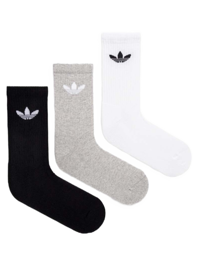 Sukat adidas Originals Trefoil Cushion Crew Socks 6-pack Monivärinen | IJ5620