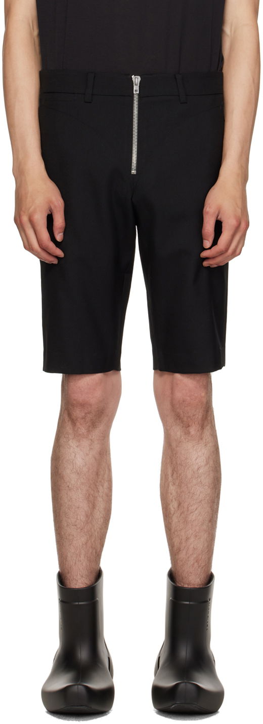 Shortsit We11done We11done Slim-Fit Shorts Musta | WD-PT3-23-264-M-BK