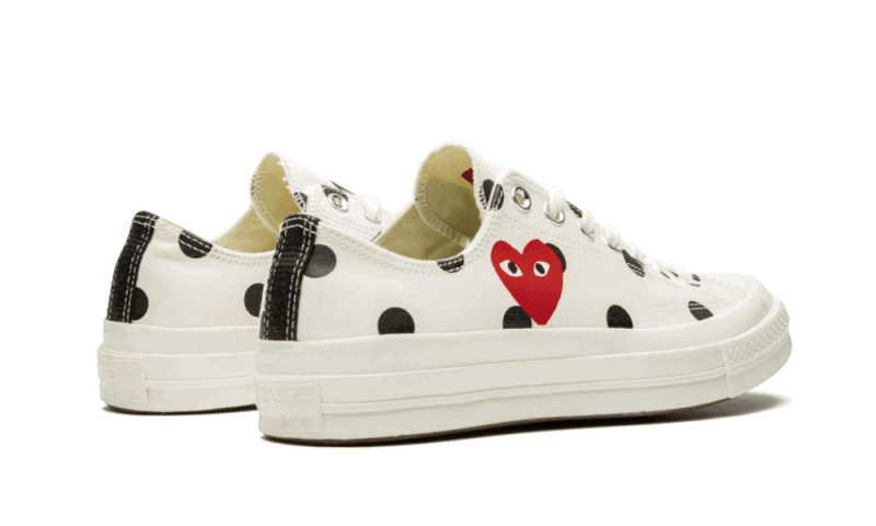 Tennarit ja kengät Converse Comme des Garçons PLAY x Chuck Taylor All-Star 70s OX Valkoinen | 157249C, 1