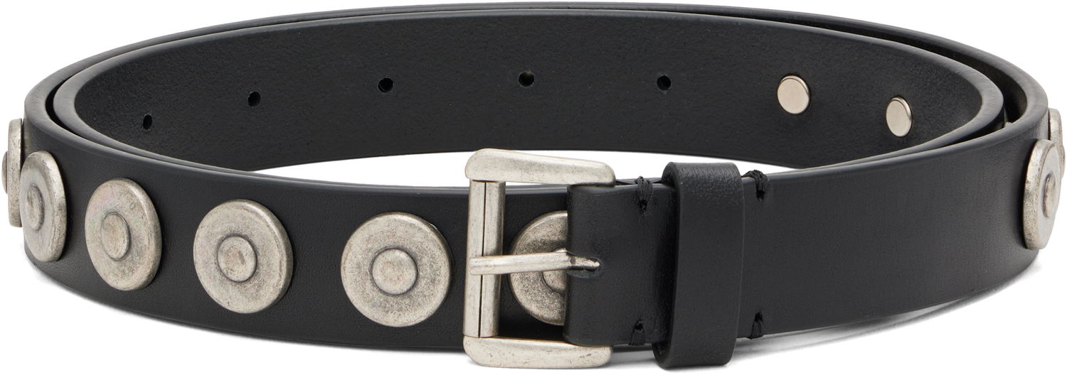 Vyöt Ann Demeulemeester Ann Demeulemeester Karinus Studded Belt Musta | B0012941-LT128-099, 0