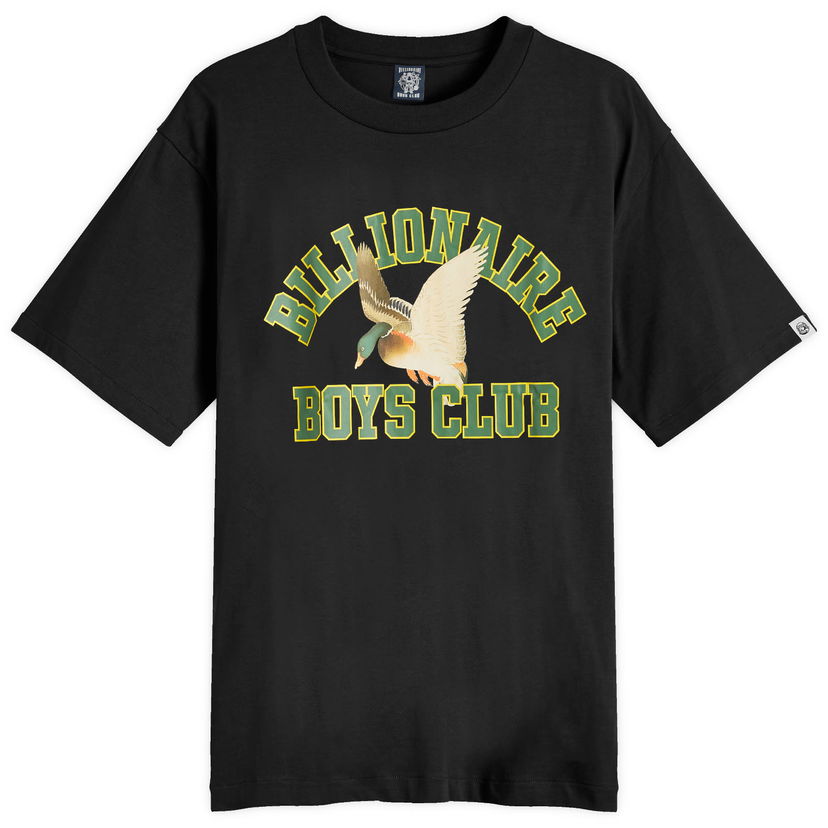 T-paita BILLIONAIRE BOYS CLUB Duck Varsity Graphic T-Shirt Musta | B24465-BLK