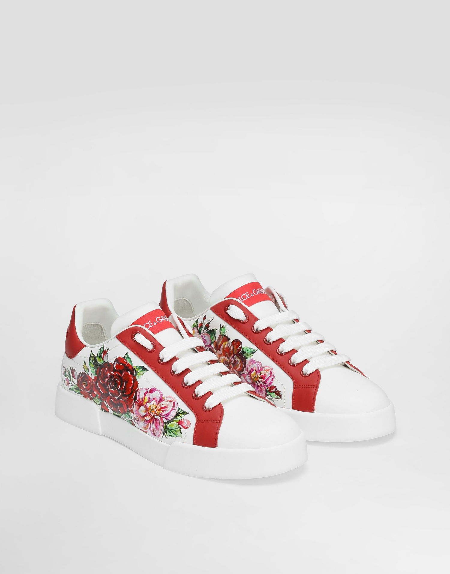 Tennarit ja kengät Dolce & Gabbana Dolce & Gabbana Portofino Print Valkoinen | CK2330AD773HA5PD, 1