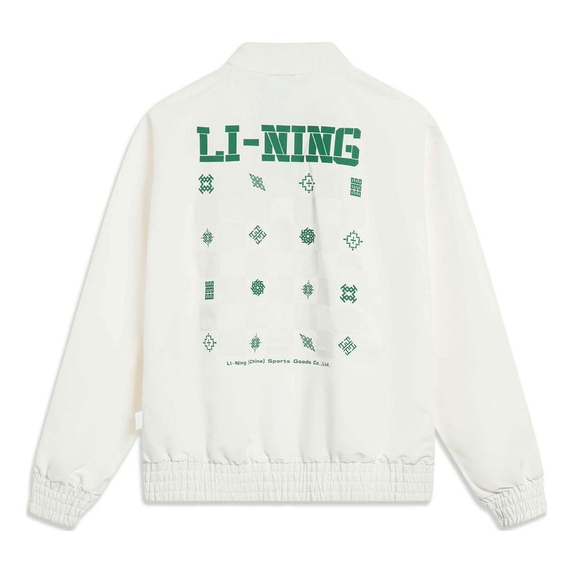 Bomber-takki Li-Ning Culture Jacket Valkoinen | AJDT361-1