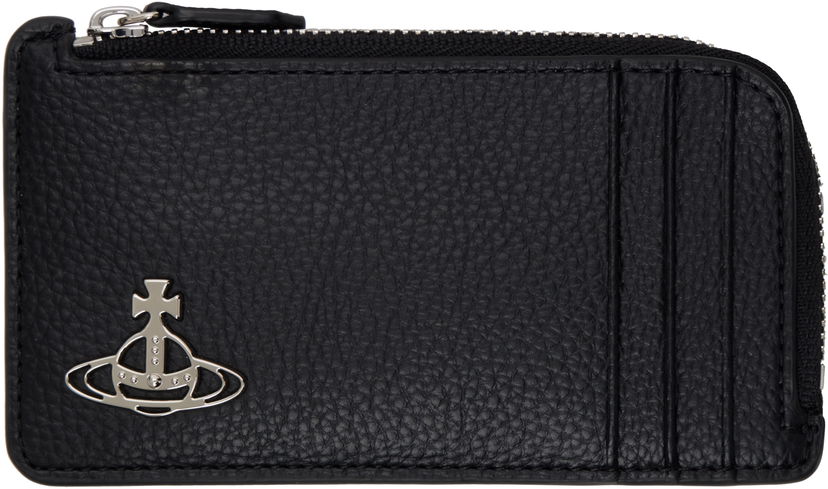 Lompakko Vivienne Westwood Vivienne Westwood Zip Card Holder Musta | 5402000HW-S000D-