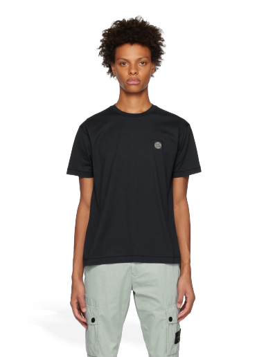 T-paita Stone Island Patch T-Shirt Tummansininen | 101524113
