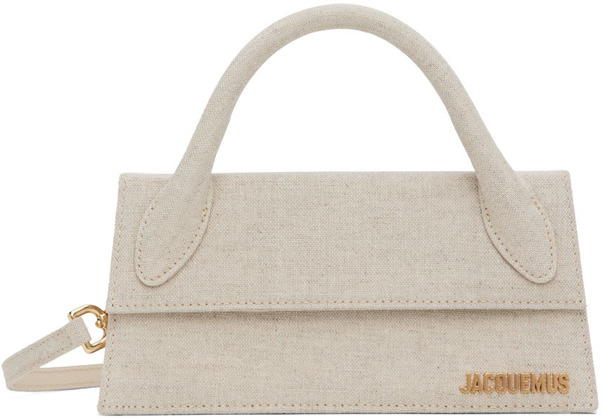 Reput ja laukut Jacquemus Le Papier 'Le Chiquito Long' Beige | 22H213BA004-3071, 0