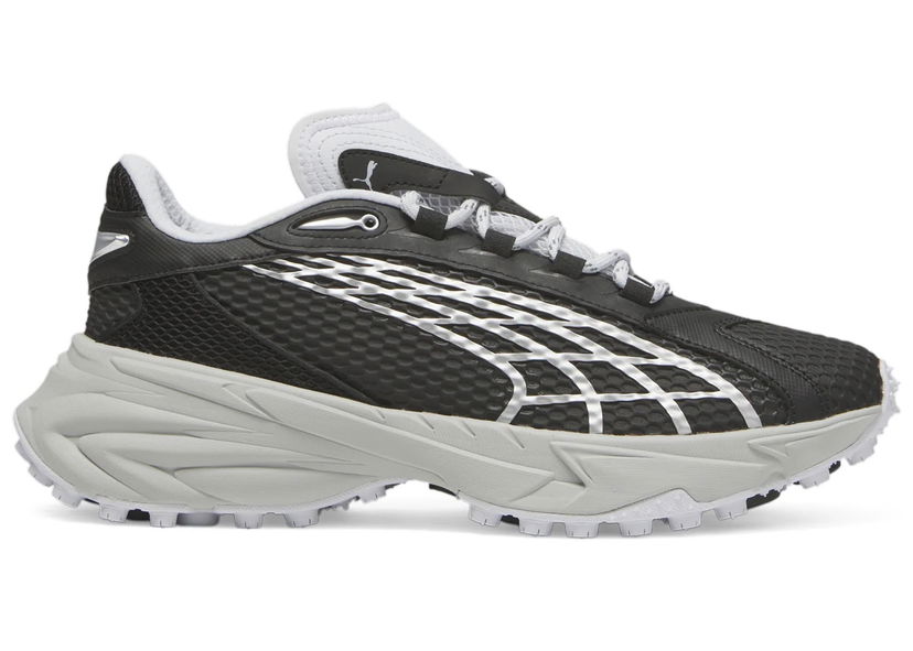 Vaatteet Puma Spirex Speed Black Silver Harmaa | 397263-02