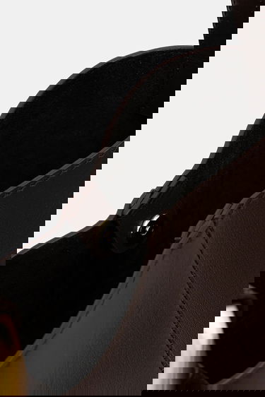 Käsilaukku JW Anderson JW Anderson The Jwa Corner Small Bucket Bag Ruskea | HB0740.LA0232, 4