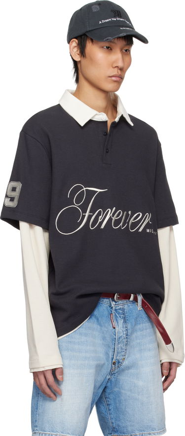 Poolopaita MISBHV MISBHV Forever Double Layered Polo Musta | 250M152, 4