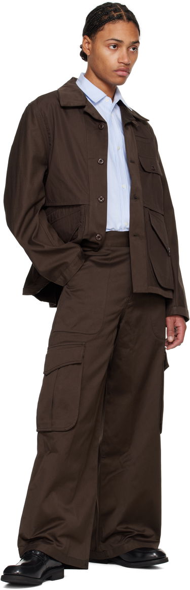 Takki KENZO Reversible Workwear Jacket Ruskea | FF55VE2309GF, 3