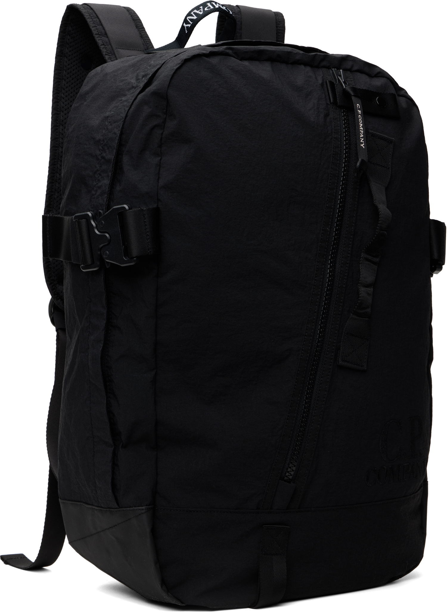 Reppu C.P. Company C.P. Company Paper Touch Backpack Musta | 18CMAC174A-110188G, 1