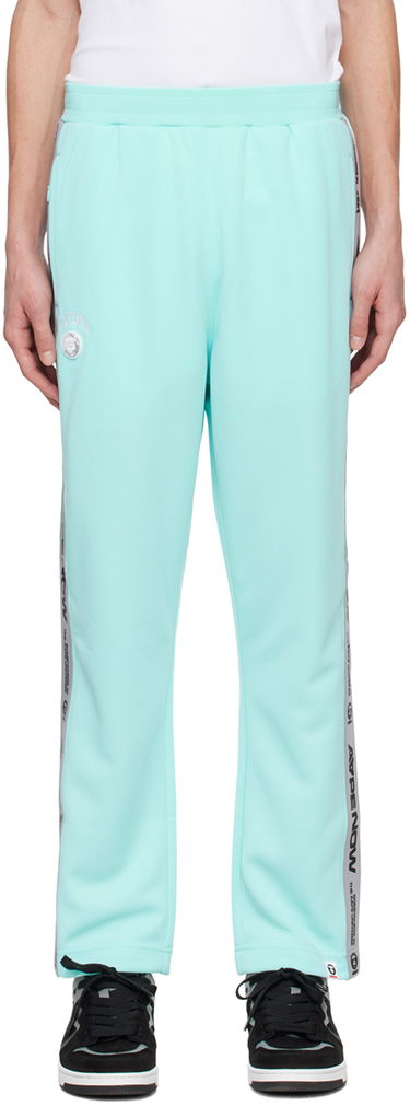 Verryttelyhousut AAPE by A Bathing Ape AAPE by A Bathing Ape Stripe Sweatpants Turkoosi | AAPPTMA672XXMBLR, 0