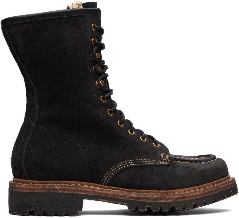 Tennarit ja kengät visvim Scout Moc Folk Boots Musta | 0125202002011