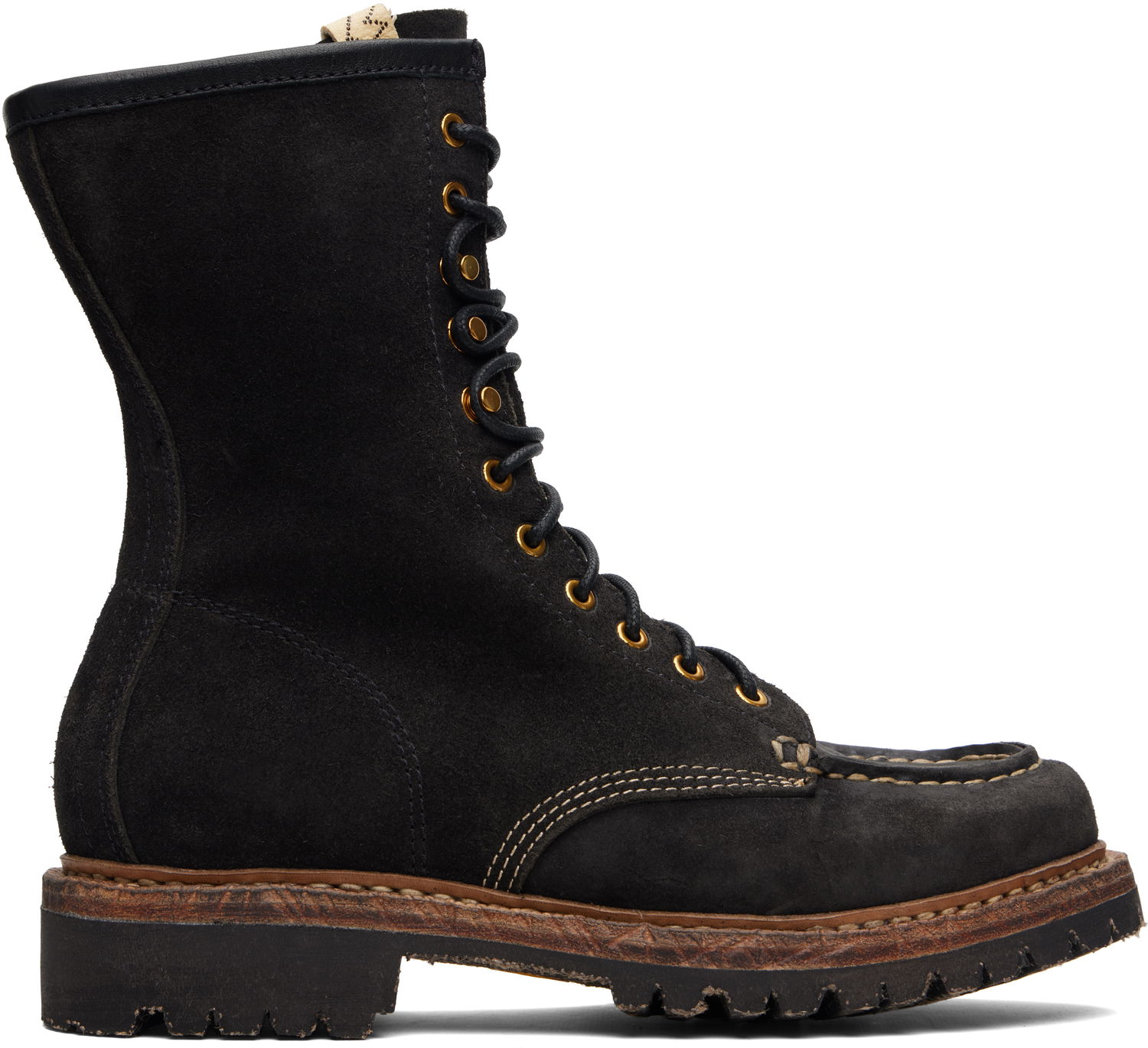 Tennarit ja kengät visvim Scout Moc Folk Boots Musta | 0125202002011, 0