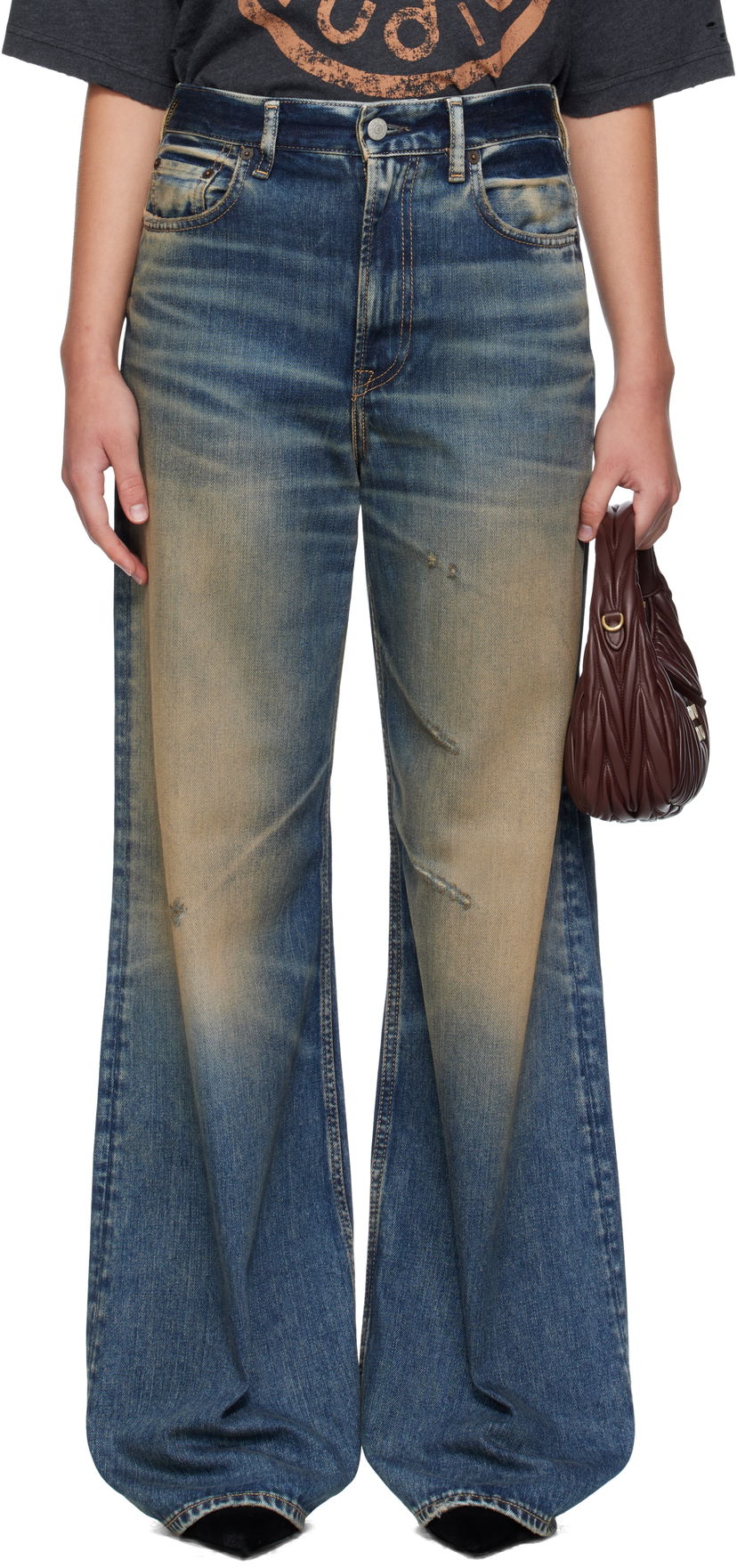 Jeans Acne Studios Acne Studios Regular-Fit 2022F Jeans Sininen | A00543-