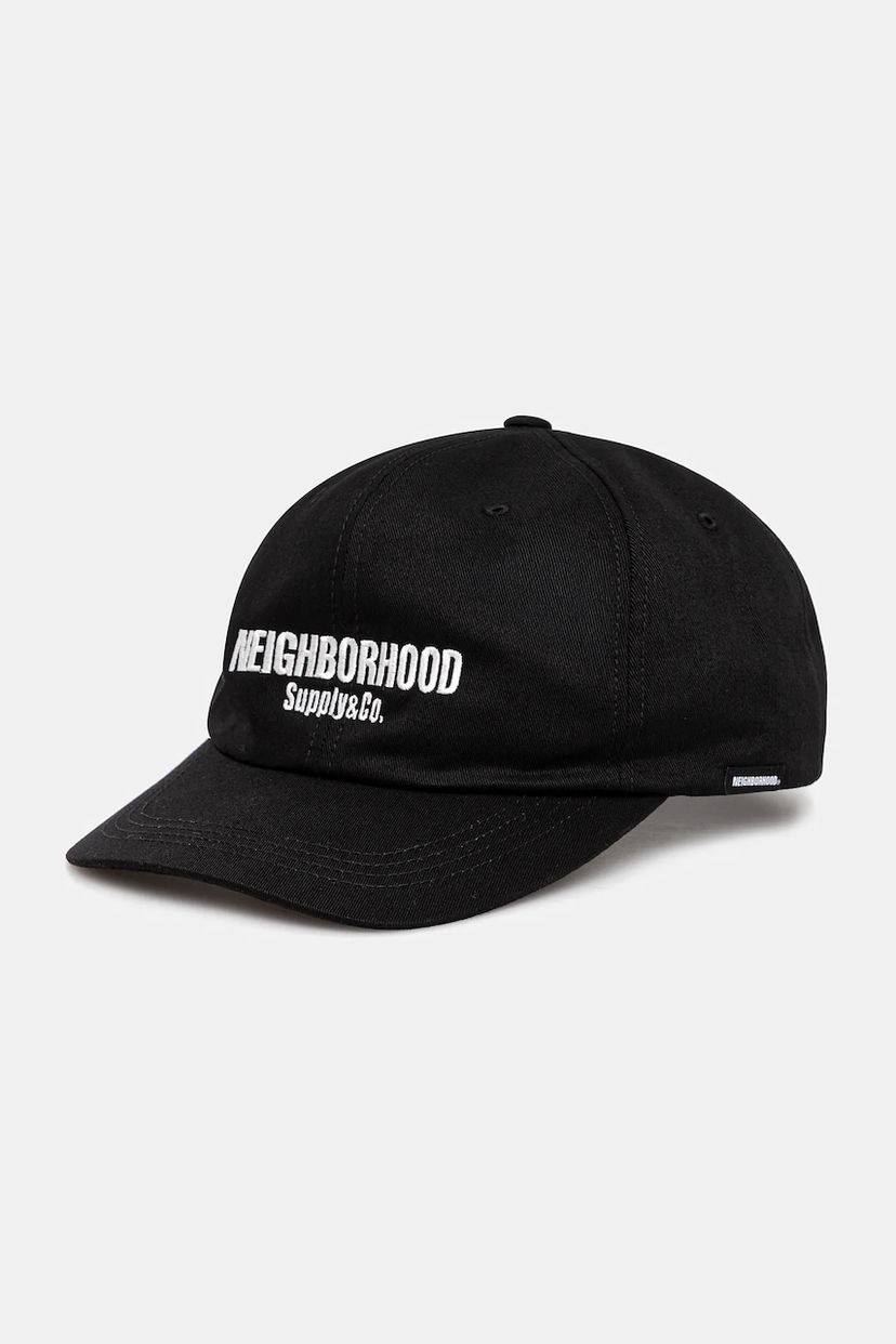 Korkki Neighborhood NEIGHBORHOOD Dad Cap-1 Baseball Cap Musta | 251YGNH.HT03