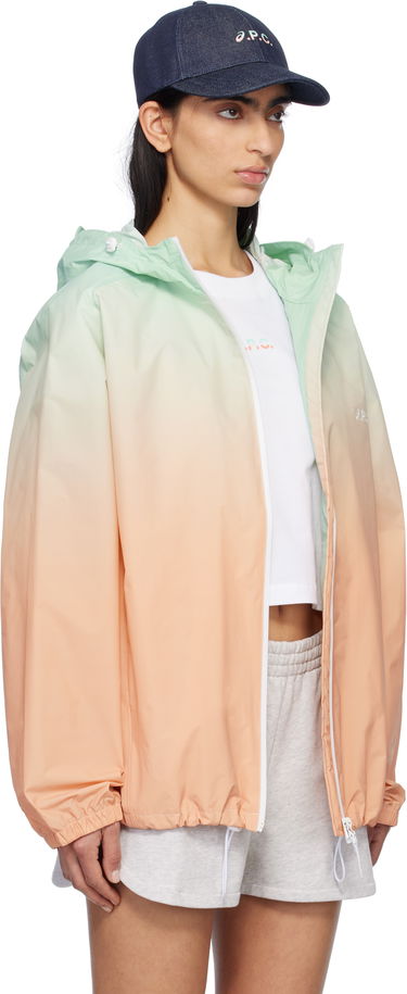 Tuulitakki A.P.C. A.P.C. ASICS Edition Meadow Gradient Hooded Jacket Oranssi | PSAKO-M32001, 1