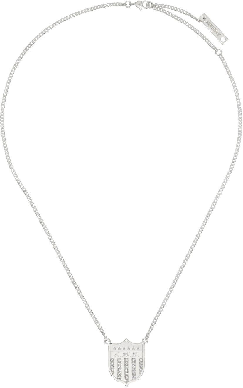 Kaulakoru Ambush AMBUSH Varsity Shield Charm Necklace Metallinen | BMOB00JF24SIL0017200
