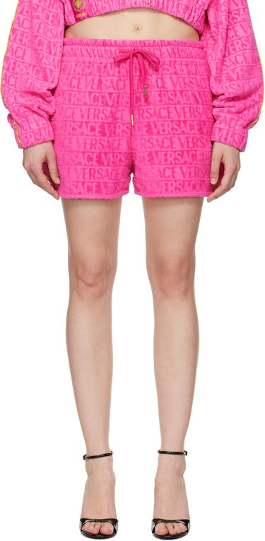 Shortsit Versace Versace 'I Heart Baroque' Shorts Vaaleanpunainen | 1020145_1A14584, 0