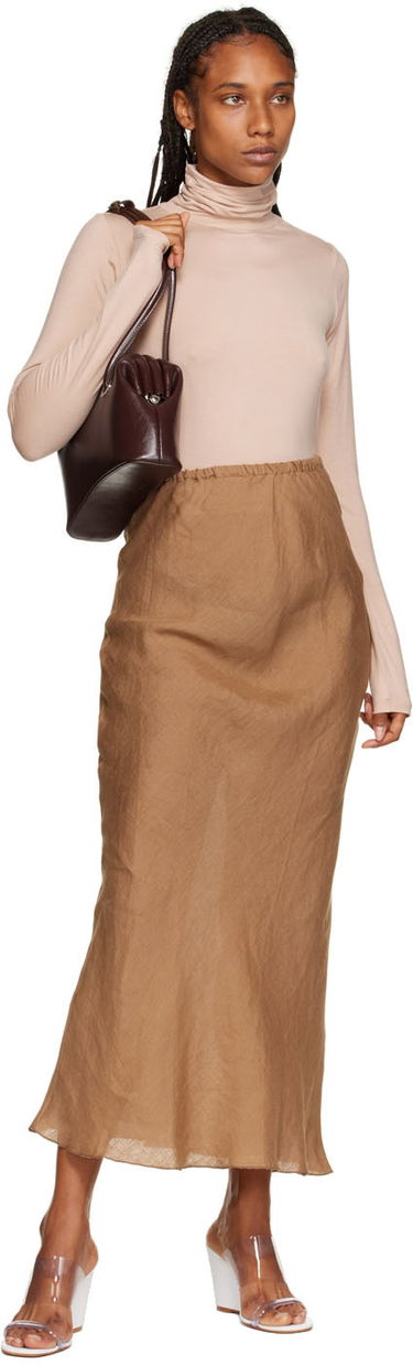 Villapaita Baserange Bamboo Turtleneck Beige | TOTN, 3