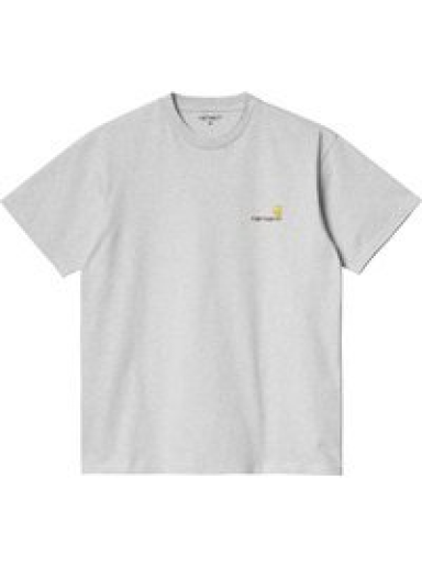 T-paita Carhartt WIP American Script Harmaa | I029956.482XX