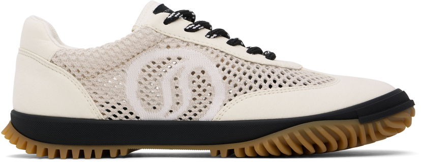 Tennarit ja kengät Stella McCartney S-Wave Sport Mesh Paneled Valkoinen | 810414E00191