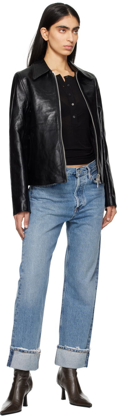 Jeans AGOLDE AGOLDE Fran Low Slung Straight Jeans Sininen | A9157-1141, 3