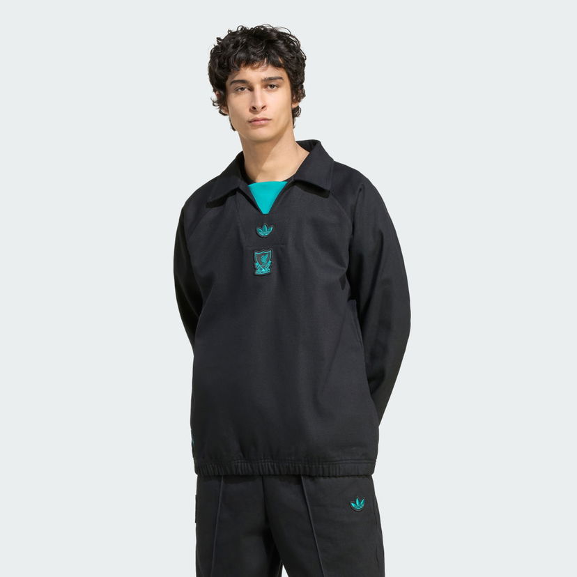 Huppari adidas Performance Liverpool FC Terrace Icons Musta | JW7905