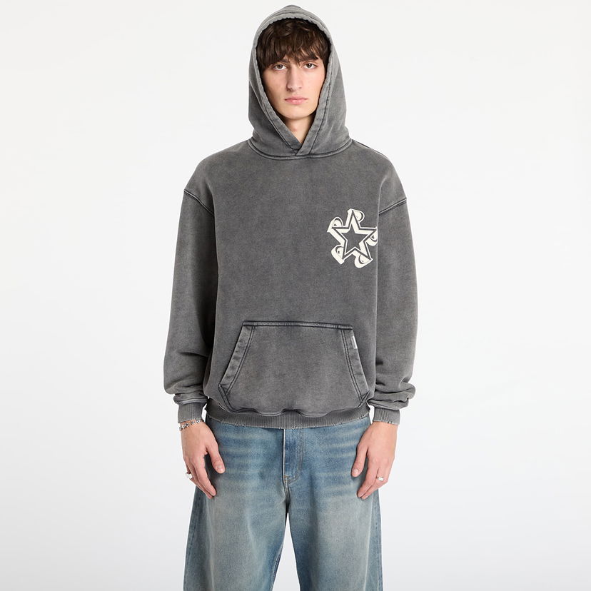 Huppari Represent Clo Vintage Initial Star Hoodie L Harmaa | MLM100375-47
