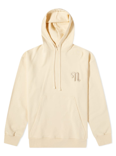 Huppari Nanushka Ever Monogram Hoody Beige | NM21PFSW00172