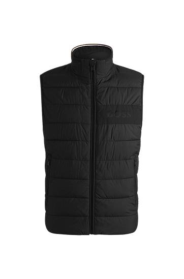 Liivi BOSS Water-Repellent Gilet Musta | 50518375