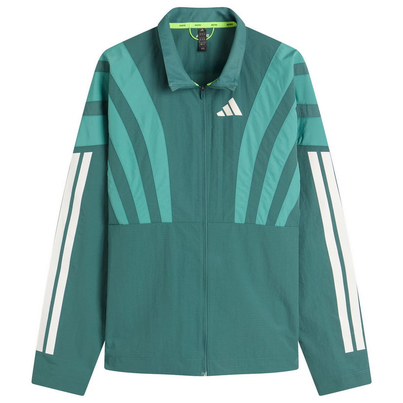 Takki adidas Performance Adizero Archive Running Jacket Size Small Vihreä | HZ3691