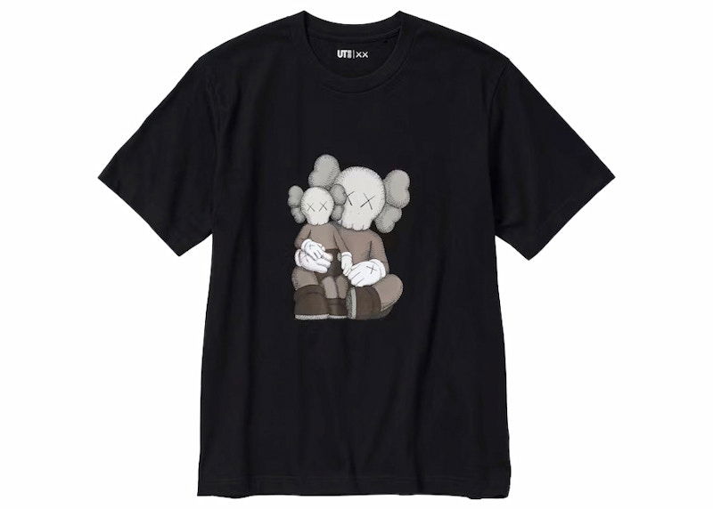T-paita KAWS KAWS Short Sleeve Graphic T-Shirt Musta | 467775