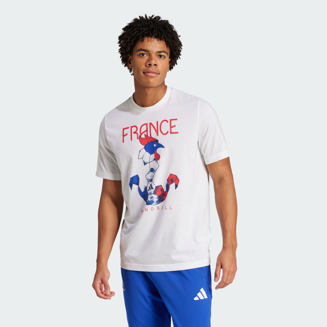 T-paita adidas Performance Graphic Handball Climacool Tee Valkoinen | JN1306, 0