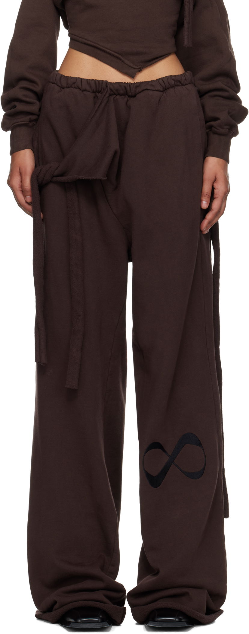 Verryttelyhousut Ottolinger Ottolinger Otto Wrap Sweatpants Ruskea | 115-201015-02