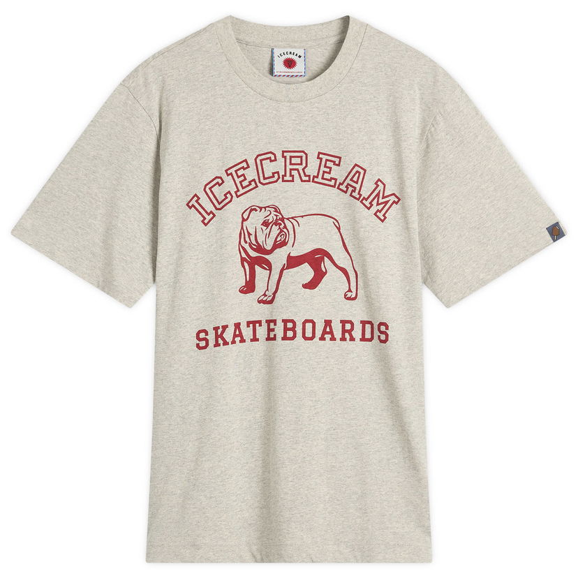 T-paita BBC IceCream ICECREAM Bulldog Graphic T-Shirt Harmaa | IC25250-HGY