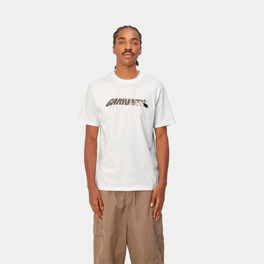 T-paita Carhartt WIP Dandelion Script T-Shirt Valkoinen | I032394_02_XX, 0