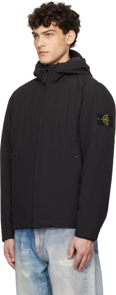 Tuulitakki Stone Island Stone Island Soft Shell Jacket Musta | K1S15 4100047 S0A27, 3