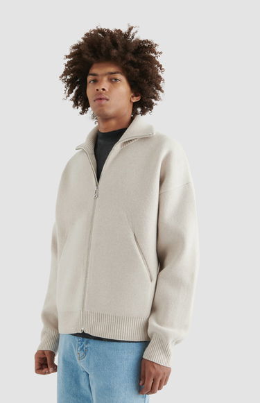 Villapaita AXEL ARIGATO Core Zip-Up Sweater Harmaa | A2143002, 7
