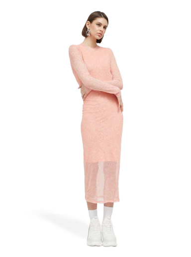 Mekko BOSS Modern Print Dress Oranssi | 50495326