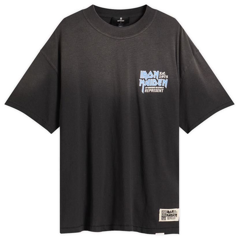 T-paita Represent Clo Iron Maiden Anniversary T-Shirt Musta | MLM100584-04