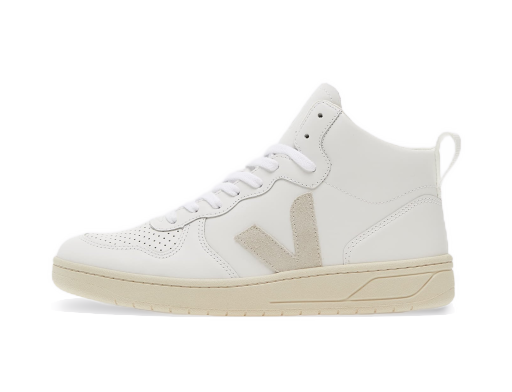 Tennarit ja kengät Veja V-15 Leather "Extra White/ Natural" Valkoinen | VQ0201270B