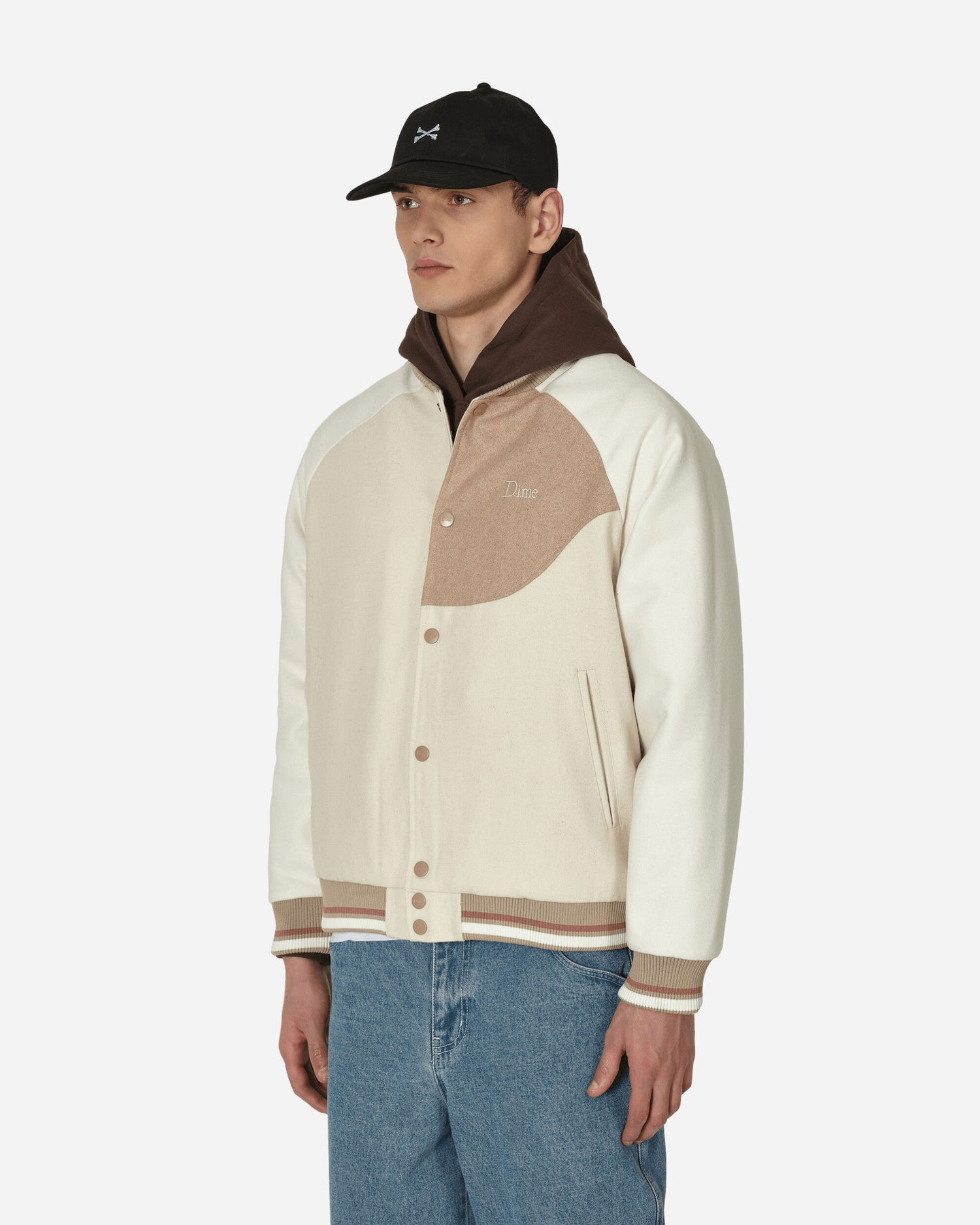 Bomber-takki Dime Letterman Wool Jacket Monivärinen | DIMEHO1 ALM, 1